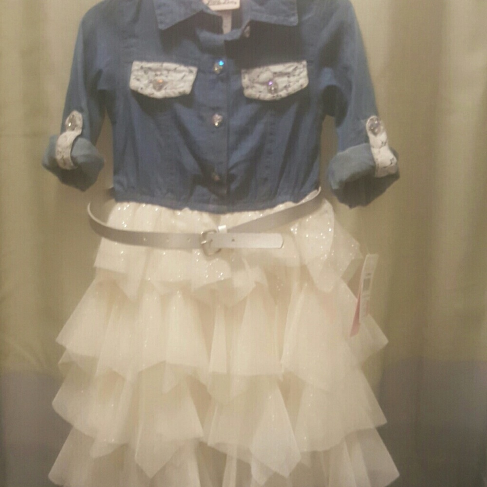 Cute Jean topped dress
